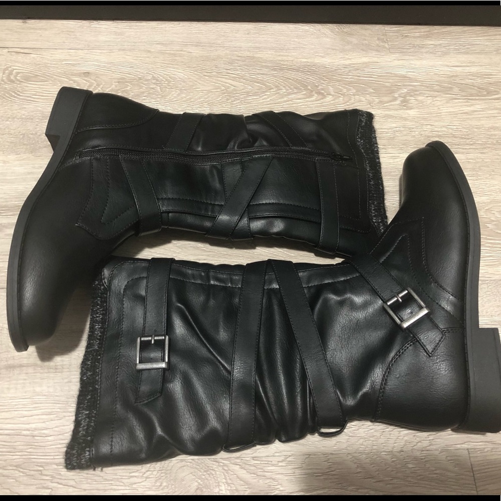 🎉HOST PICK🎉🖤 Black Sweater Cuff Boot🖤